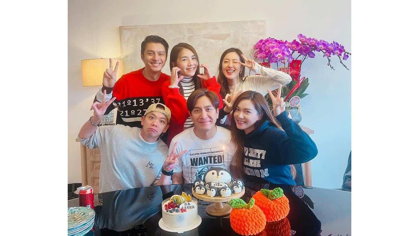 铁马家族新年团聚🧨庆祝马国明生日和林子善夺得最佳男配🔥