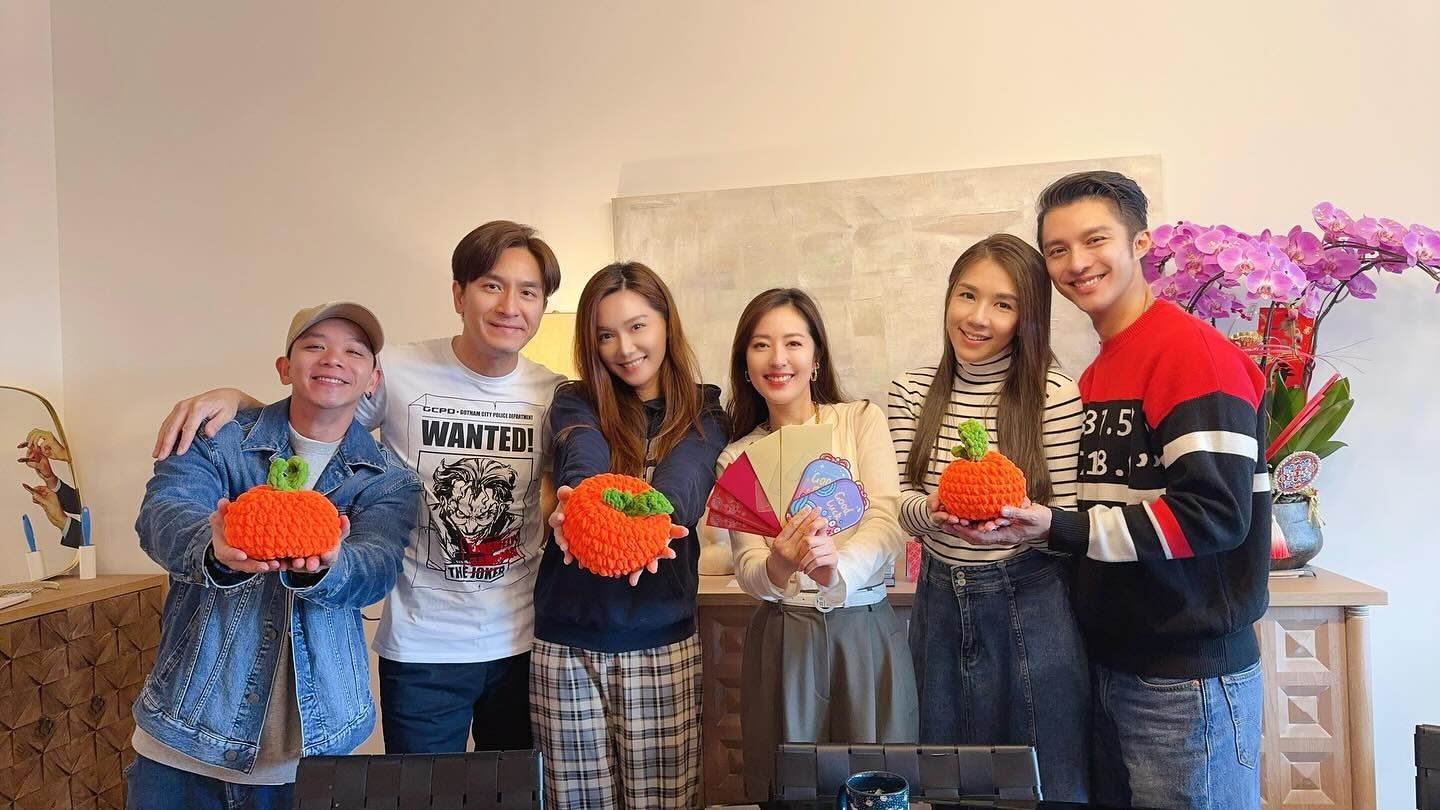 铁马家族新年团聚🧨庆祝马国明生日和林子善夺得最佳男配🔥