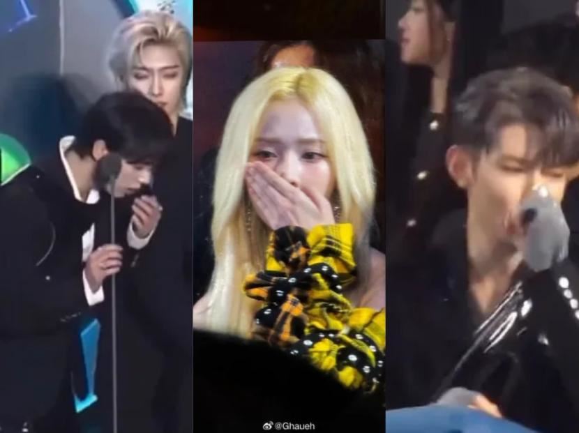 peminat k-pop buang air besar dalam venue acara anugerah muzik
