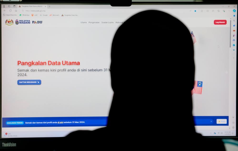 dakwaan data dalam sistem padu telah di ‘hack’ adalah palsu