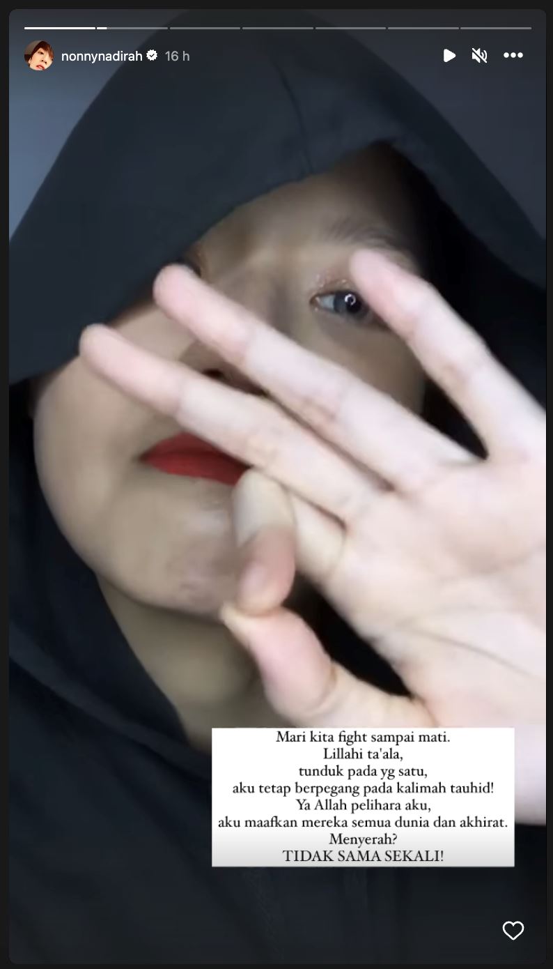 nonny nadirah dedah dirinya jadi mangsa sihir, “dah tak mampu nangis..”