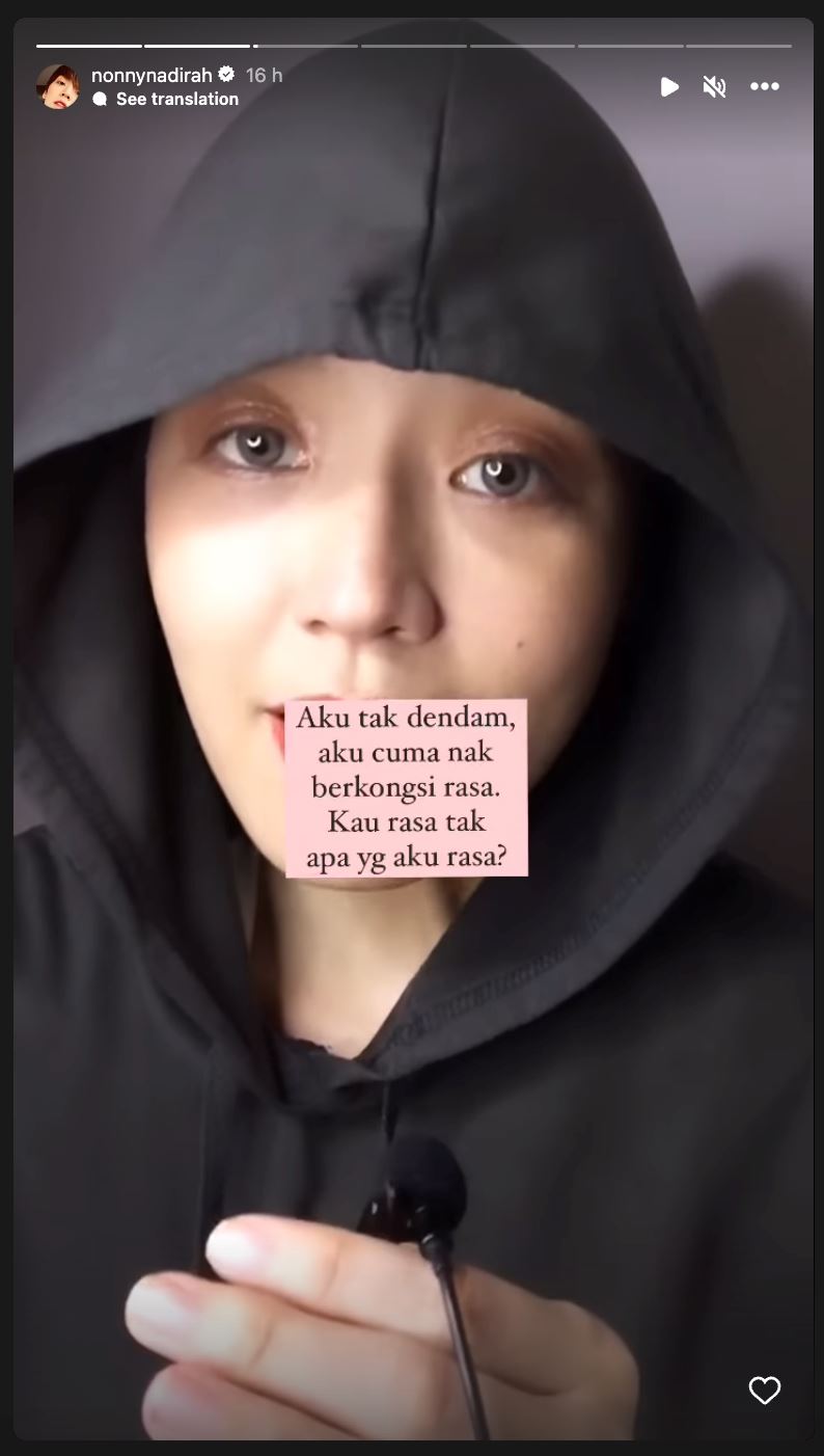 nonny nadirah dedah dirinya jadi mangsa sihir, “dah tak mampu nangis..”