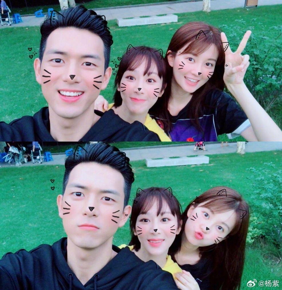 陆剧《亲爱的,热爱的》童颜夫妇久违同框❗杨紫,李现,乔欣同时晒合照🔥