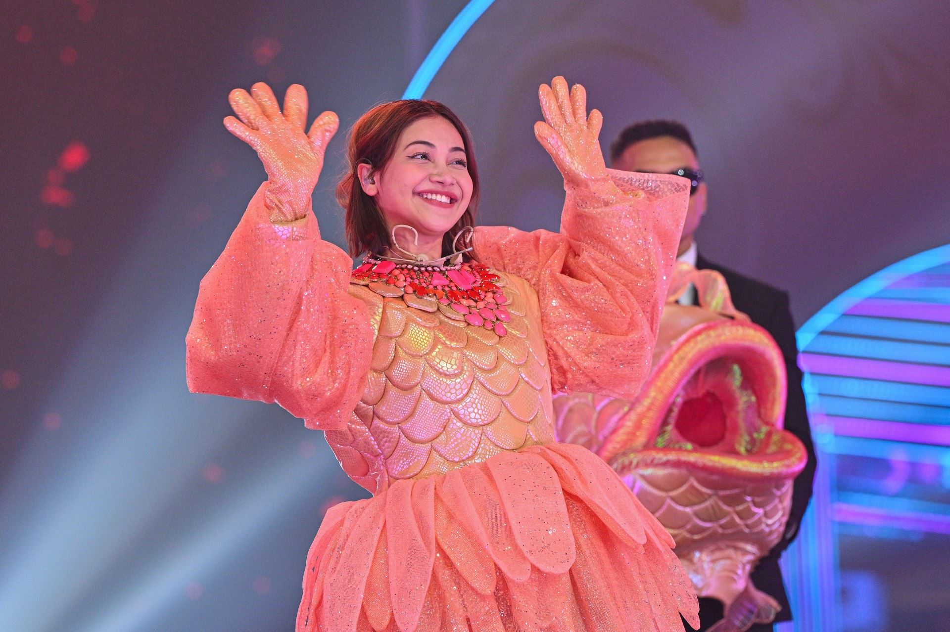 '' ruginya daiyan terkeluar '' - rupanya daiyan maskot ikan emas