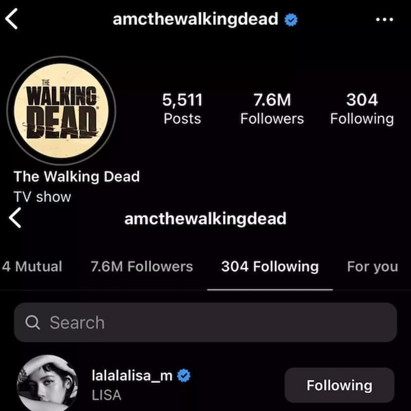 lisa挑战开拍丧尸片？网传参演美剧《行尸走肉》！