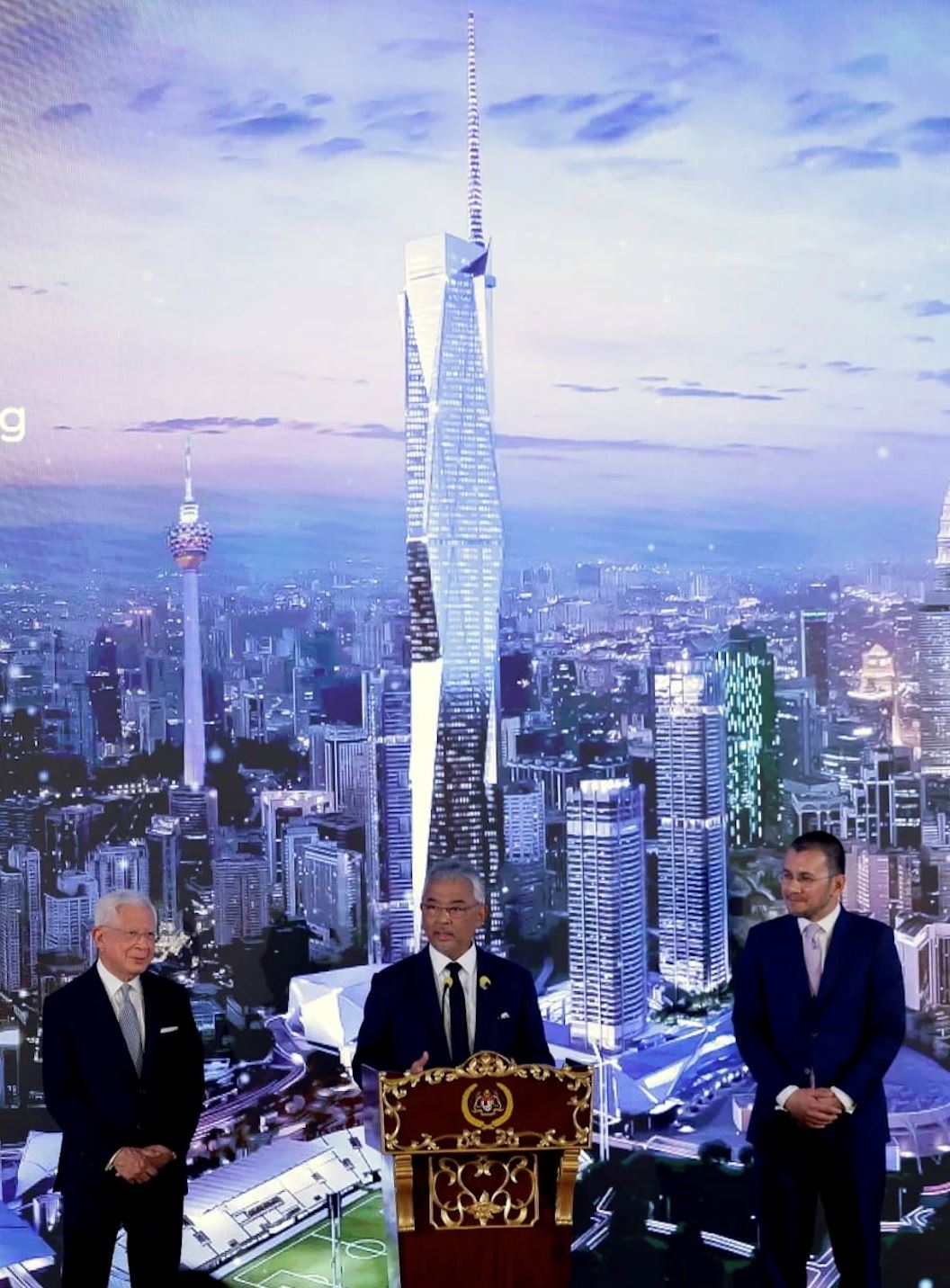 merdeka 118亮灯开幕啦！世界第二高建筑物！
