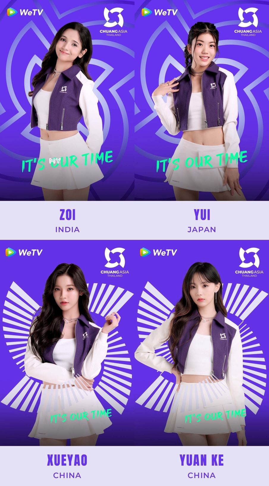 🇹🇭《创造营亚洲》学员公式照公开❗大马代表elynleong、安俐颖高甜来袭💗