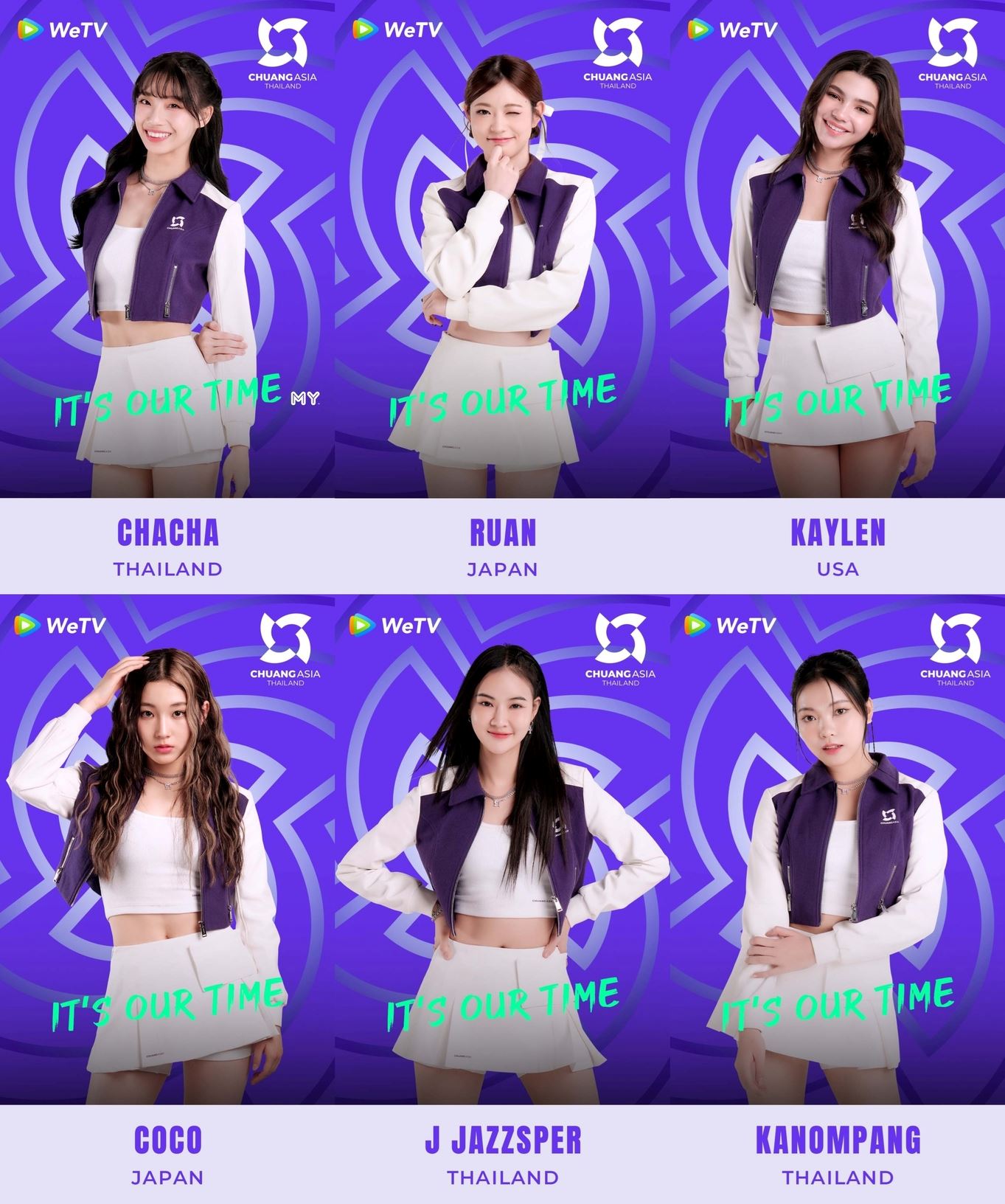 🇹🇭《创造营亚洲》学员公式照公开❗大马代表elynleong、安俐颖高甜来袭💗