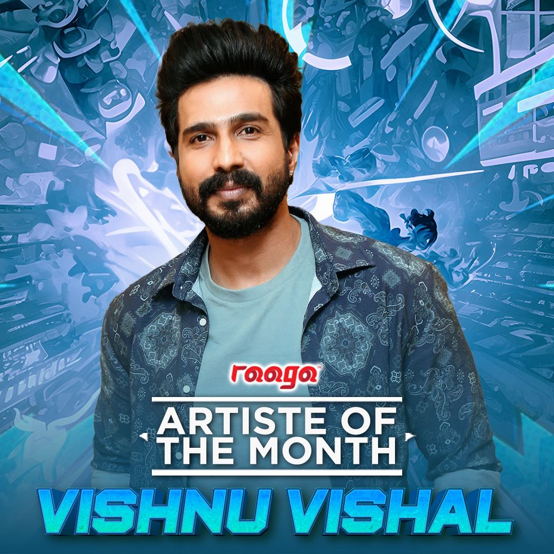 vishnu vishal is our artist of the month! 