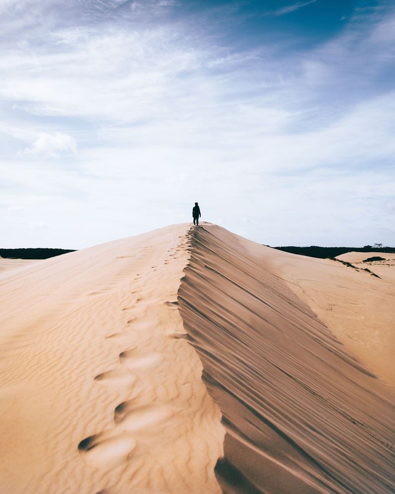 A mini–Sahara Desert