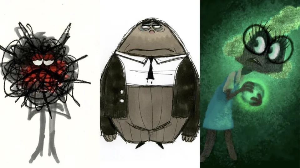 🎬电影《脑经急转弯2》被删减情绪角色❗9种新情绪最后剩4个⚡️