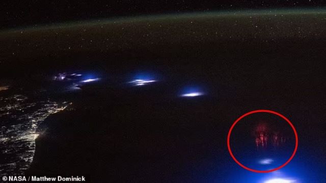 angkasawan tergamam pari-pari merah muncul dari tingkap iss