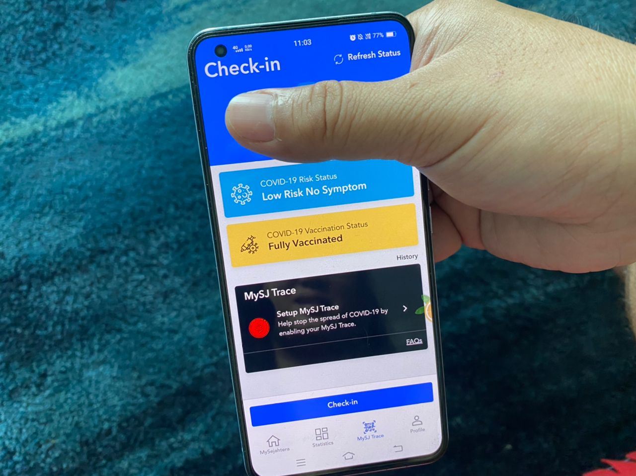 keputusan ujian covid-19 tidak perlu ‘key in’ ke mysejahtera