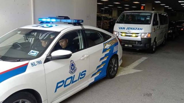 jenazah nur farah kartini dibawa keluar dari hospital sungai buloh