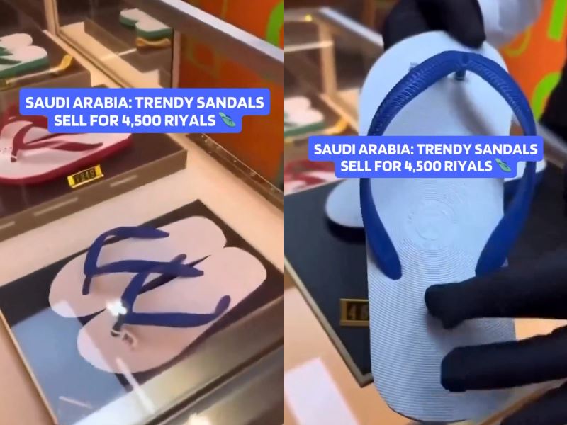 bathroom slippers being sold for rm5,000 in saudi arabia, shocking malaysian netizens!