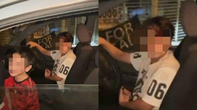 remaja selamba pandu kereta tanpa lesen, netizen tanya keberadaan ibu bapa