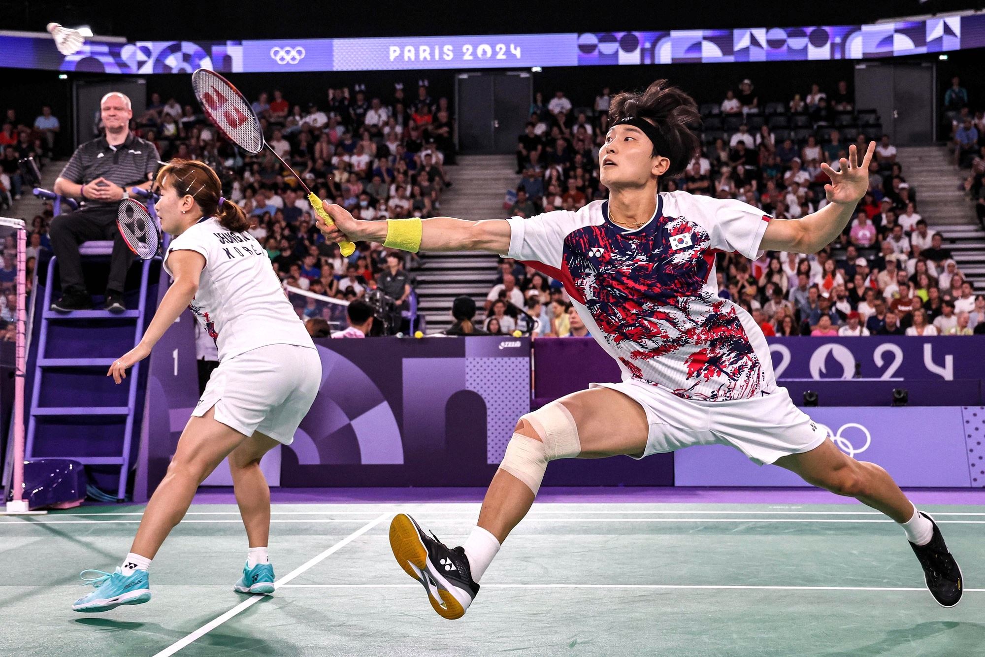 🇲🇾首次参加奥运杰蔚进8强❗对垒韩国金银组合🏸️