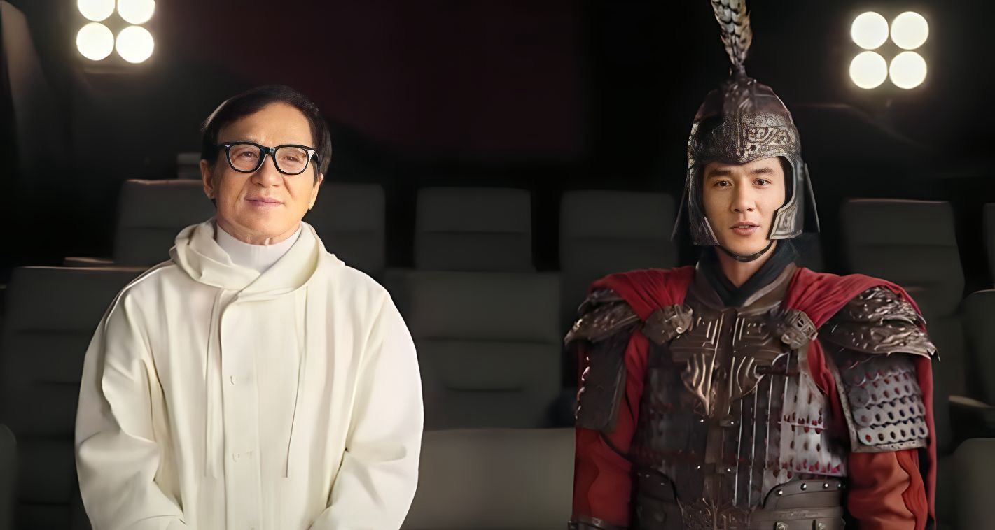 ai 特效技术换脸「还原」27 岁成龙❗ 70岁亲下水拍摄冰洞打戏😲