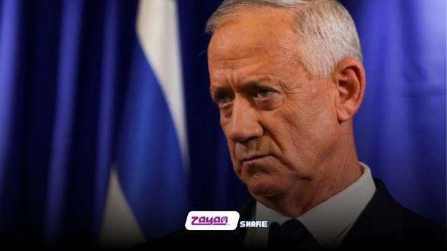 menteri kabinet perang israel, benny gantz letak jawatan