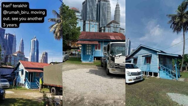 kecoh! rumah biru di kampung baru bakal dirobohkan? betul ke?