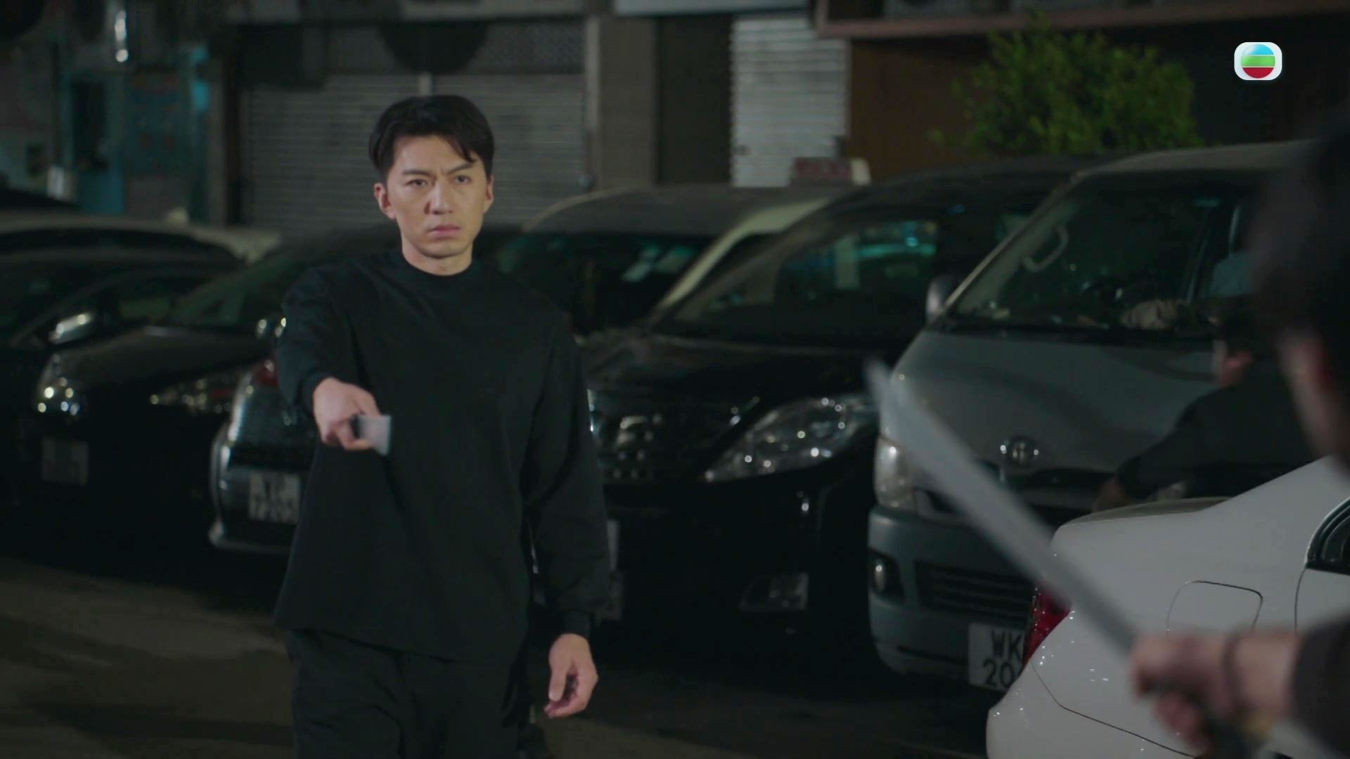 📺tvb《反黑英雄》追斩戏惊动警察❗吓得民众报警