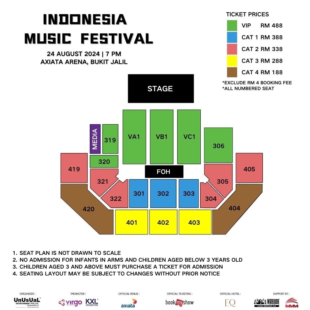 indonesian music festival brings kotak, ifan seventeen, marcello tahitoe to axiata arena, bukit jalil on 24 august