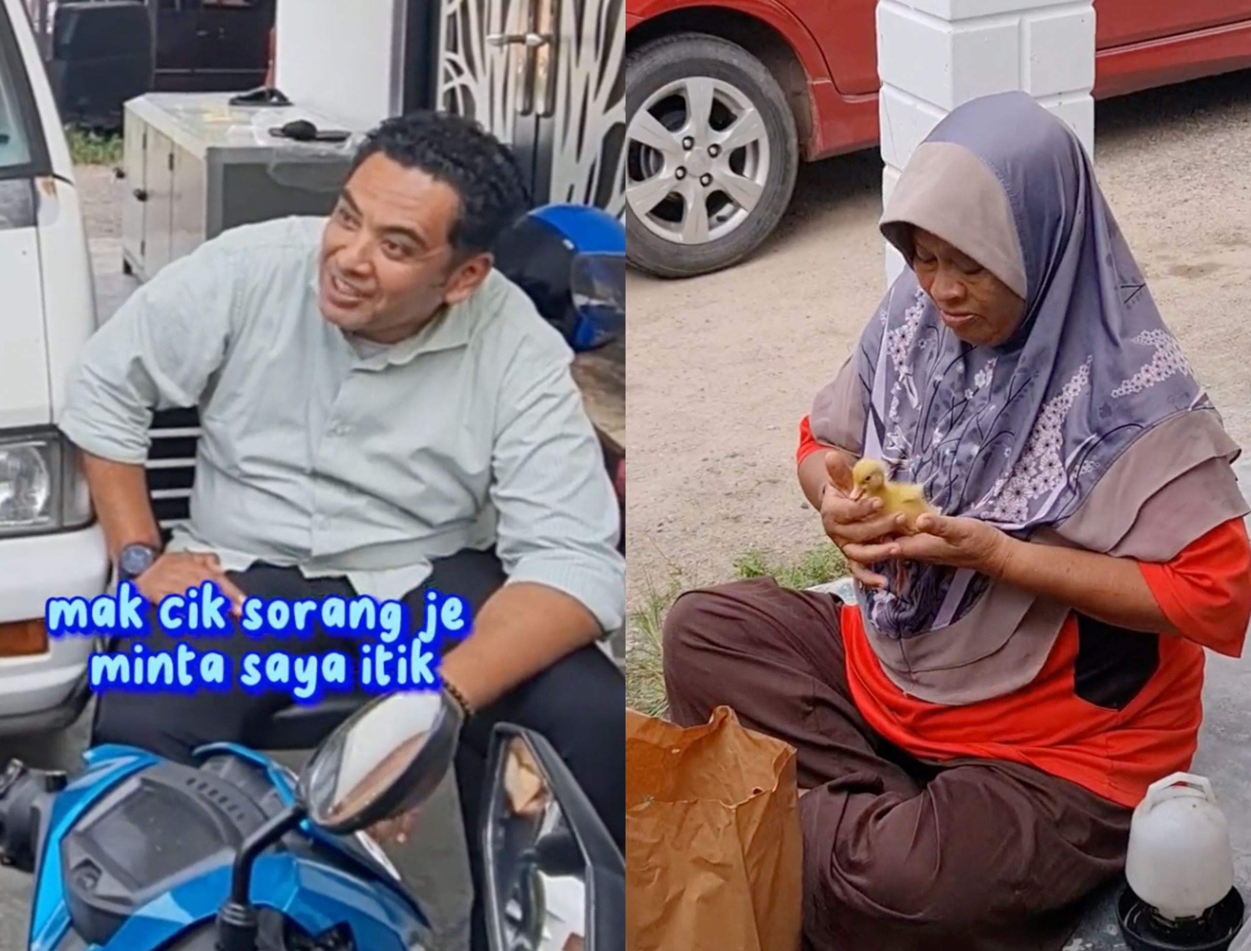 a unique request! melaka adun shares funny encounter with mak cik who asks for ducks!