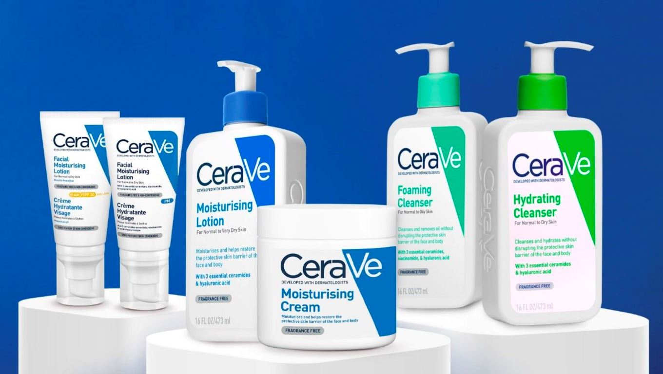 cerave进军大马市场!引进6种核心产品!