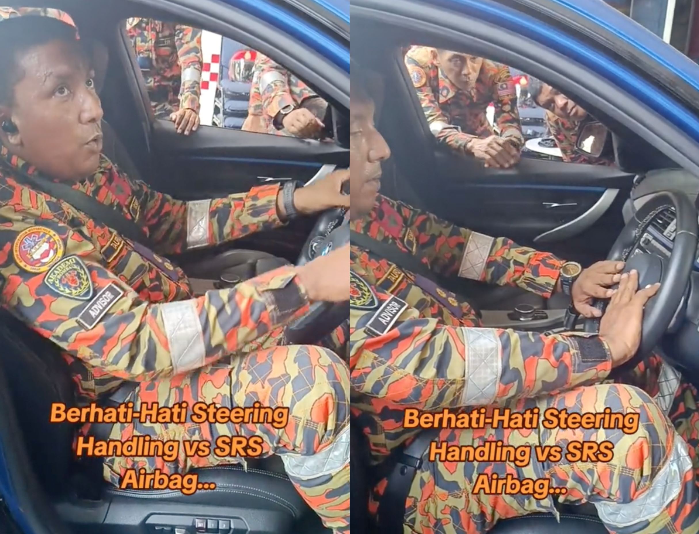 no roti canai manoeuvre!” abang bomba shares useful steering handling tips for safety!