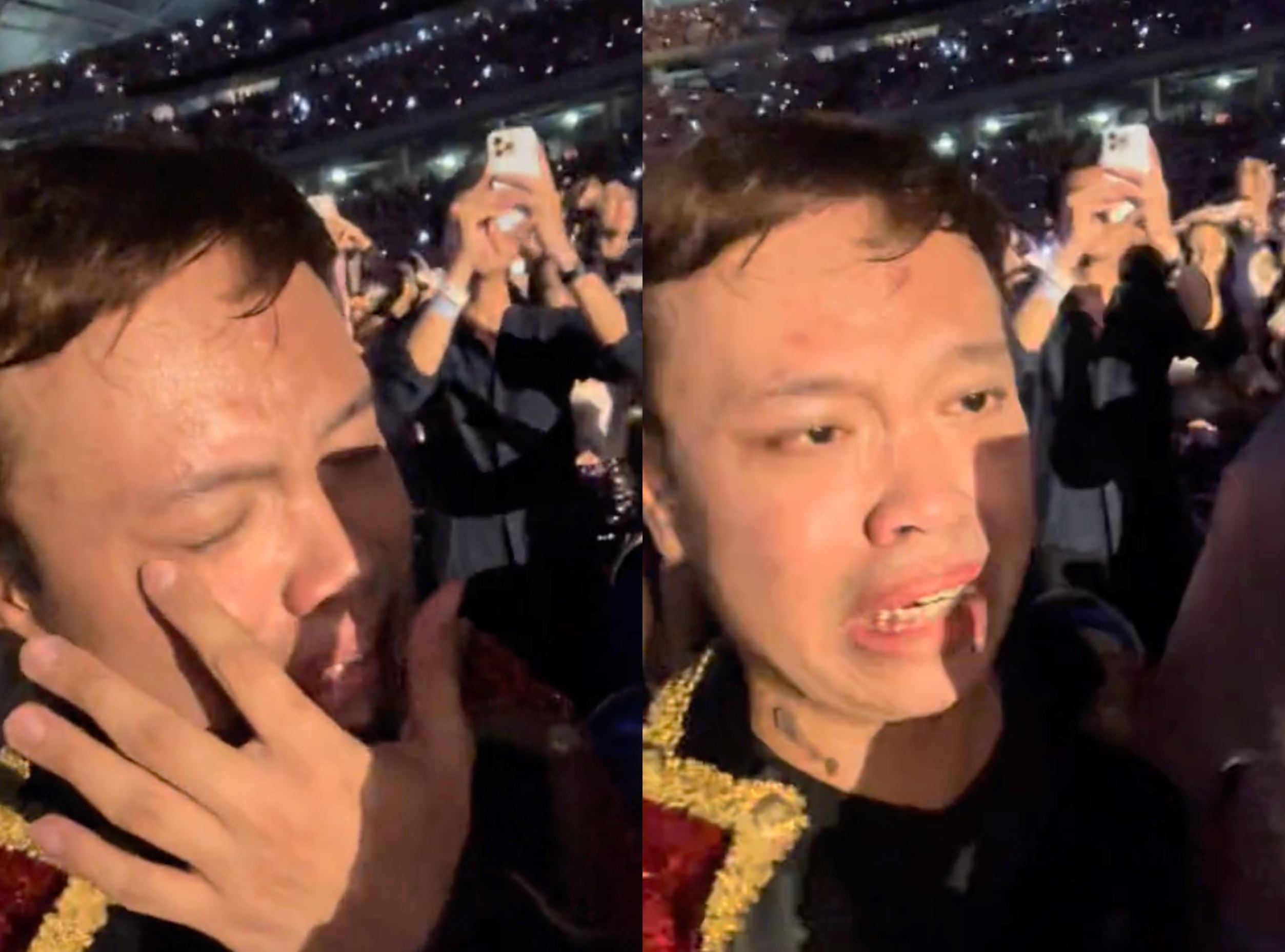 touching moment! fan sings along and tears up at taylor swift's sg concert after 10-year wait!