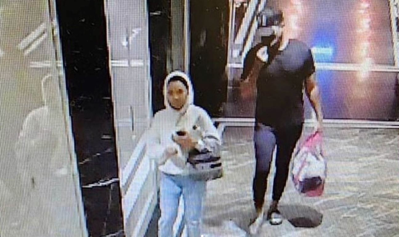 rakaman cctv tunjuk kelibat aliff aziz dan ruhainies di kondo mewah