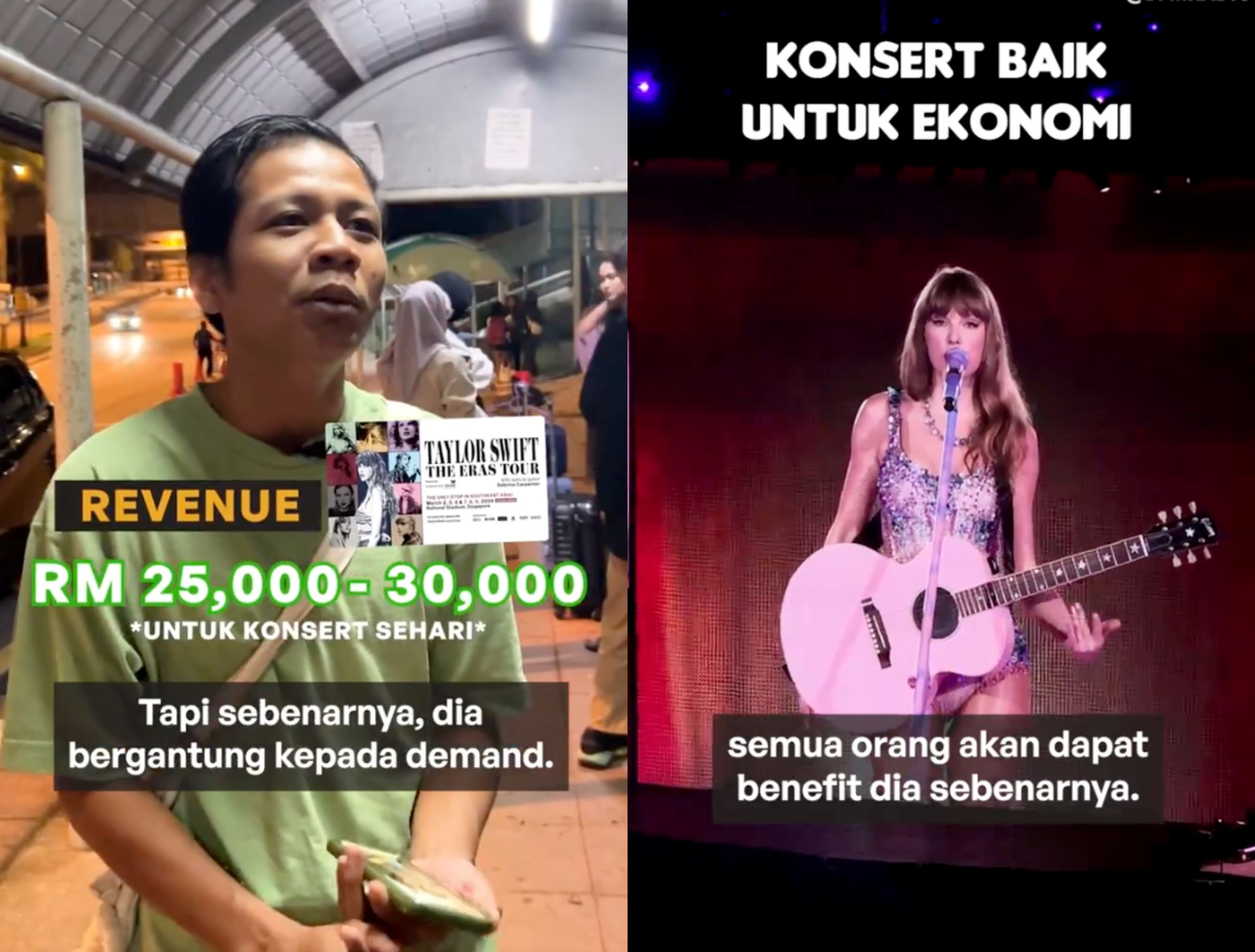 malaysian bus operator rakes in rm30k a day ferrying swifties to taylor swift's singapore show