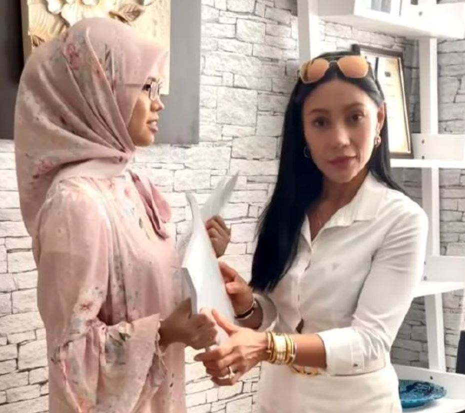 a aida “booked” bella setahun terus dan pangkah ruhainies