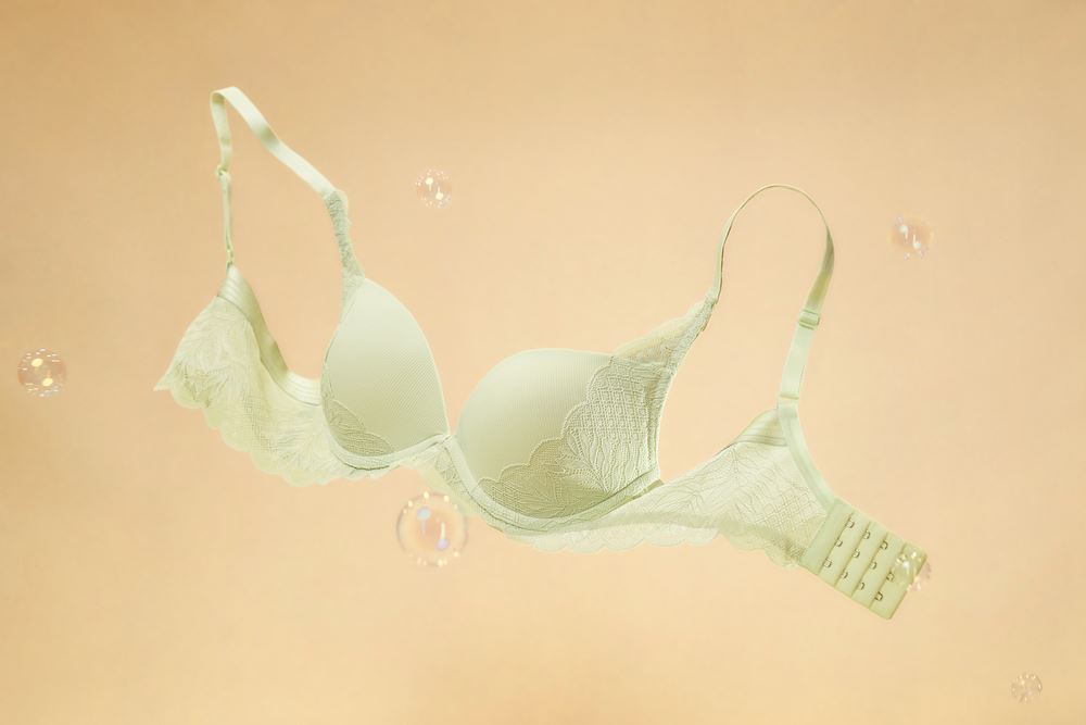 A light green Triumph Tri-Air Lite bra