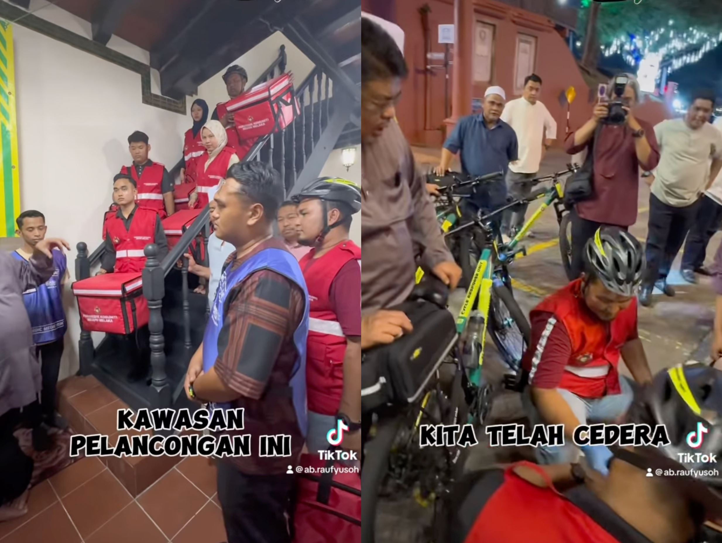 melaka's cycling paramedics: providing first aid ahead of ambulance arrival!