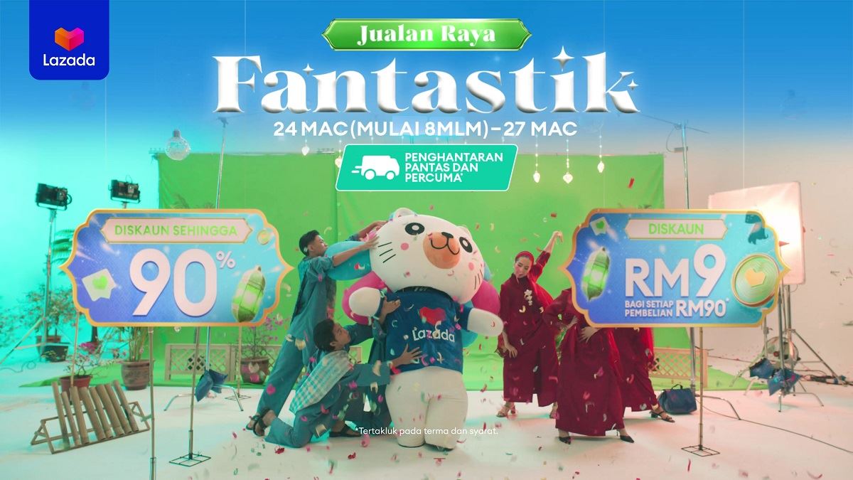 jualan fantastik raya lazada