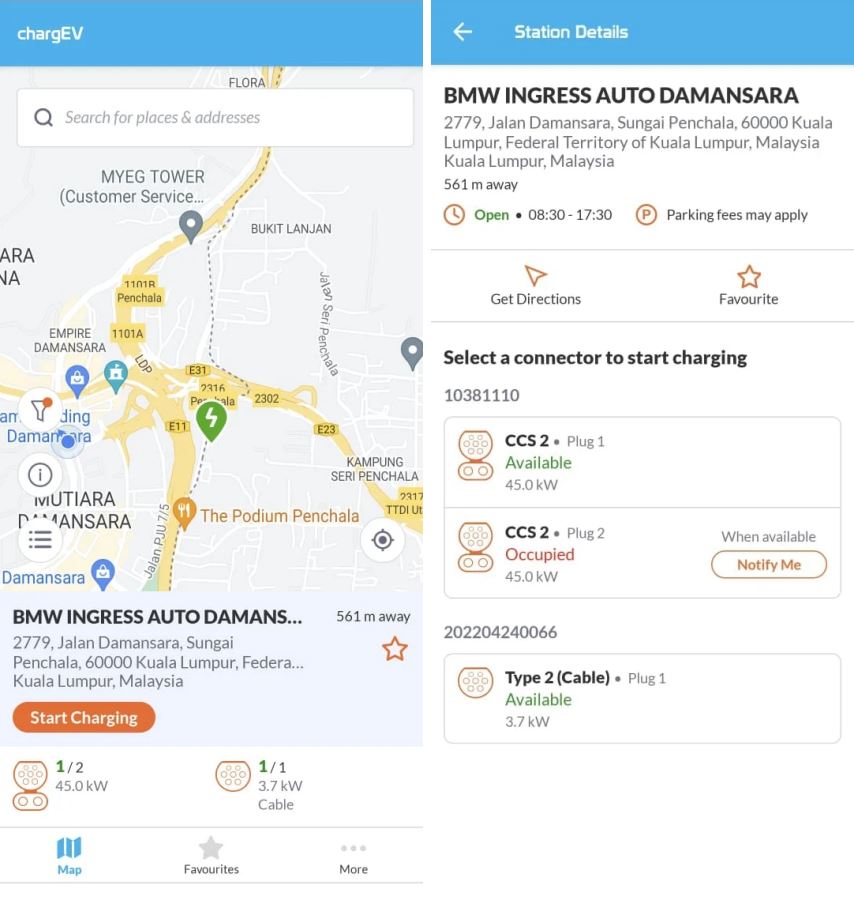 sebelum beli kereta elektrik, lihat dulu di mana tempat caj terdekat anda. ini caranya!