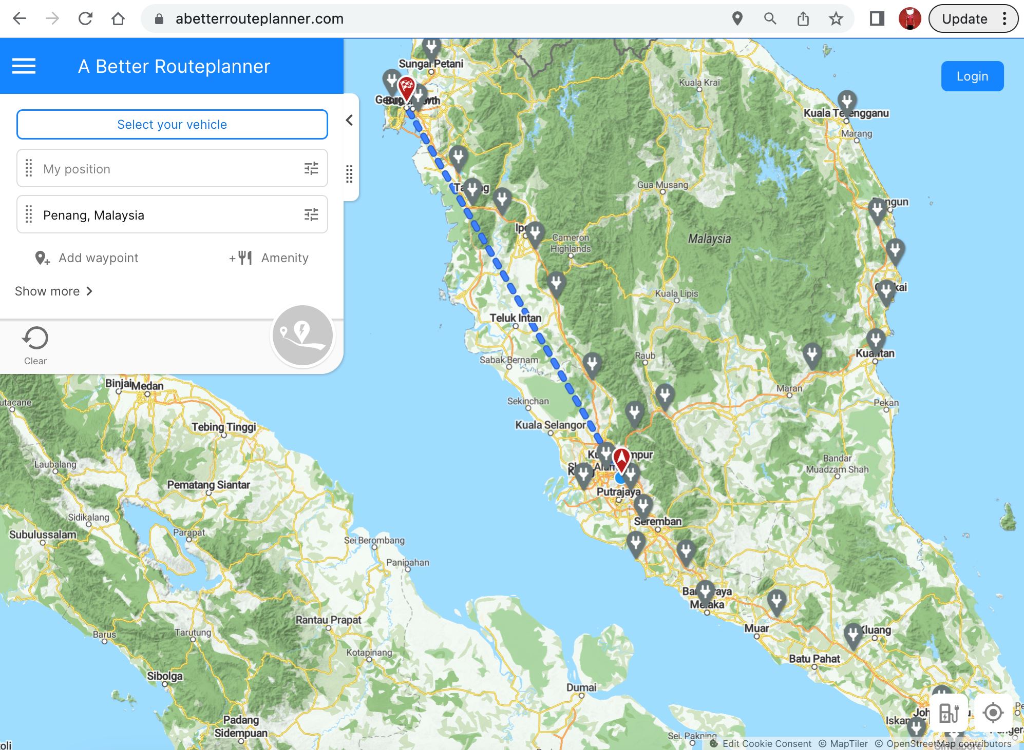 sebelum beli kereta elektrik, lihat dulu di mana tempat caj terdekat anda. ini caranya!