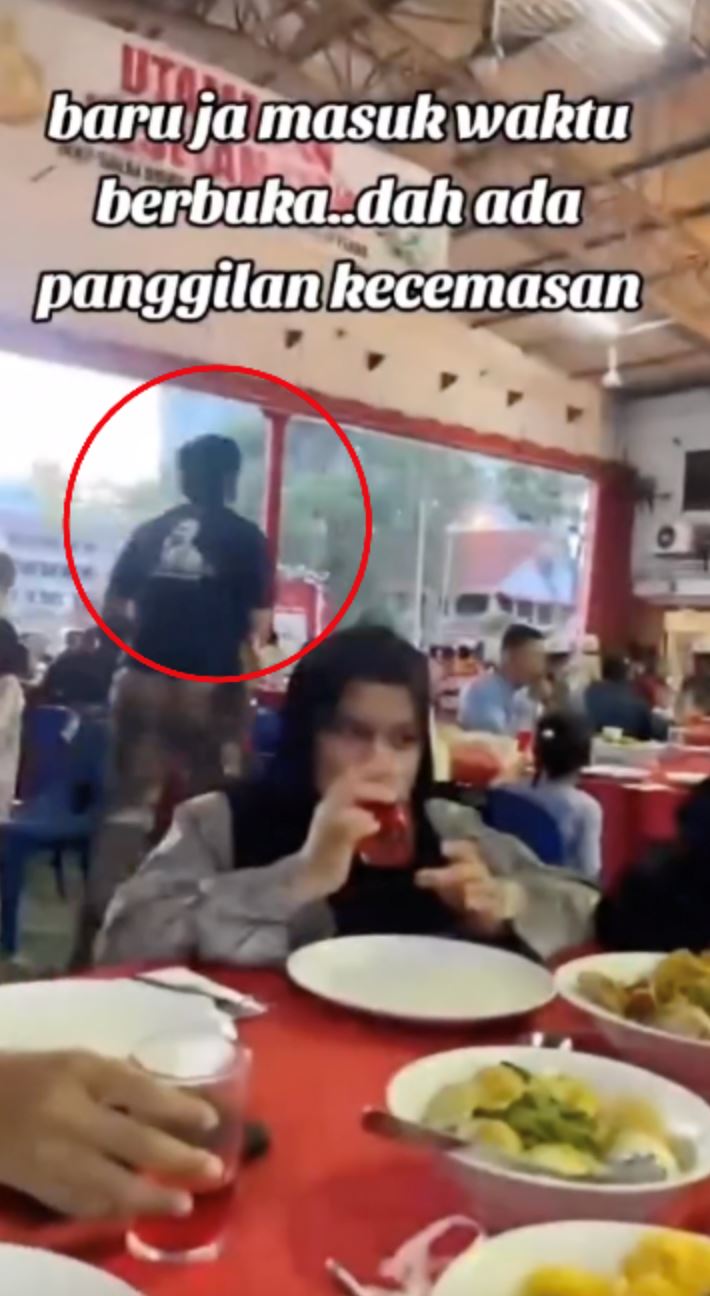 “thank you, abang bomba!” firefighters rush to emergency call despite break-fast time