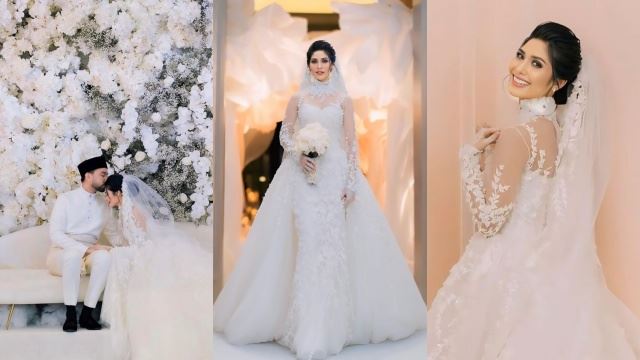 afifah nasir dikecam pakai baju nikah ‘menjolok mata’