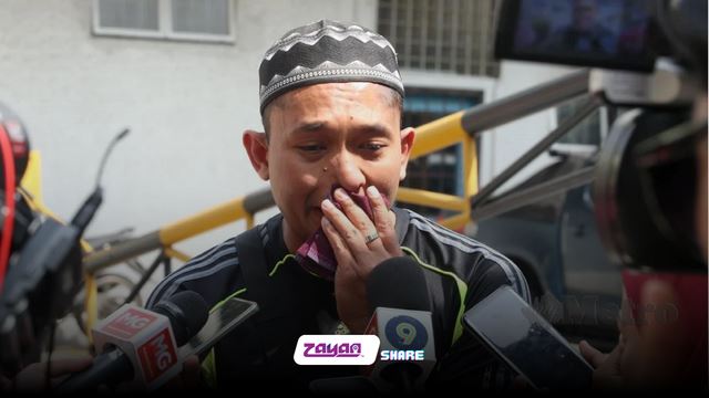 adik mangsa pokok tumbang, tak sangka tonton video abang sendiri. 