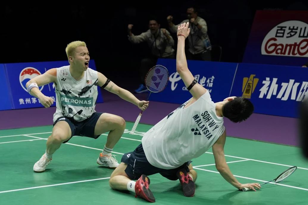 【羽球世界排名】谢苏组合排名升至第四名❗暂跻巴黎奥运会种子行列🏸️