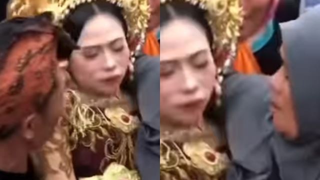 pengantin ‘buat-buat’ pengsan sebab tak mahu kahwin?