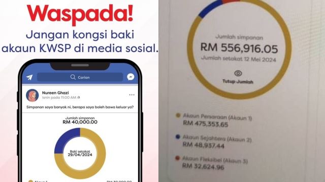 selamba tayang baki akaun kwsp di media sosial? bahaya menanti!