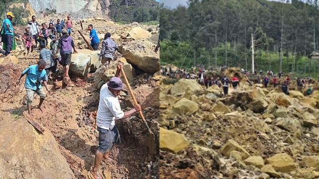 takutnya! 2,000 orang tertimbus hidup-hidup ketika sedang tidur