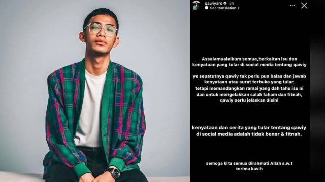 qawiy terbabit gangguan seksual? siapa sebarkan fitnah?