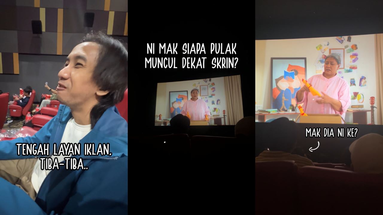 Pempengaruh jadi saksi video lazada cinema ad!