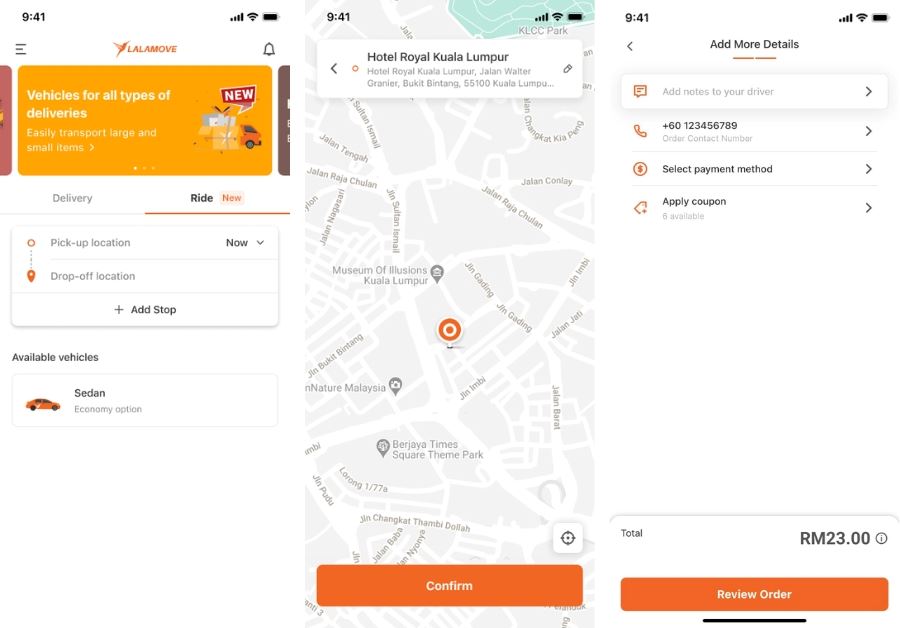 lalamove expands into klang valley ride-hailing: your ride is just a tap away
