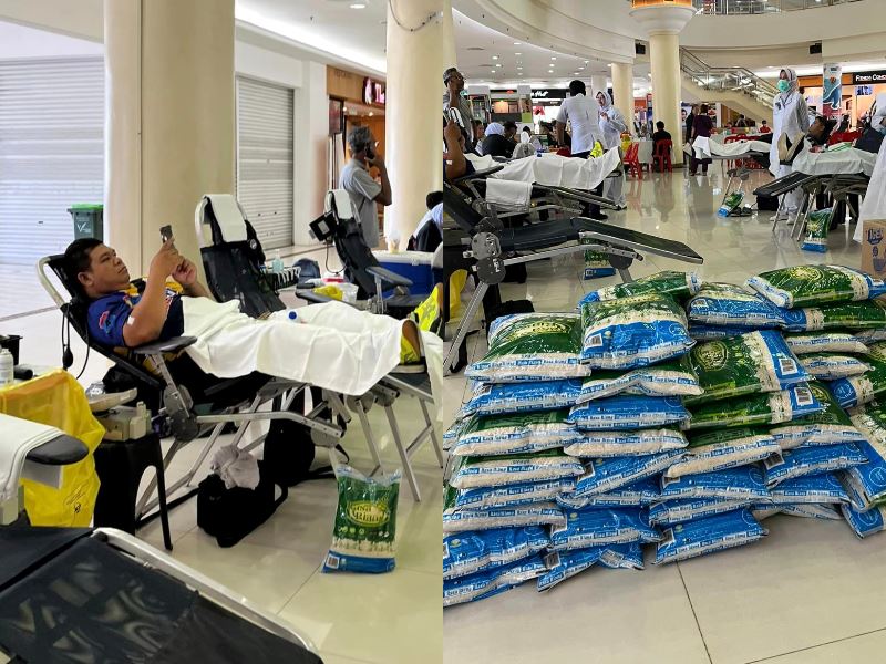 give blood, get rice! kedah’s november donation drive offers 5kg bags to donor