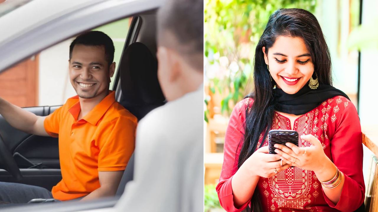 Lalamove drive and a beautiful Indian lady